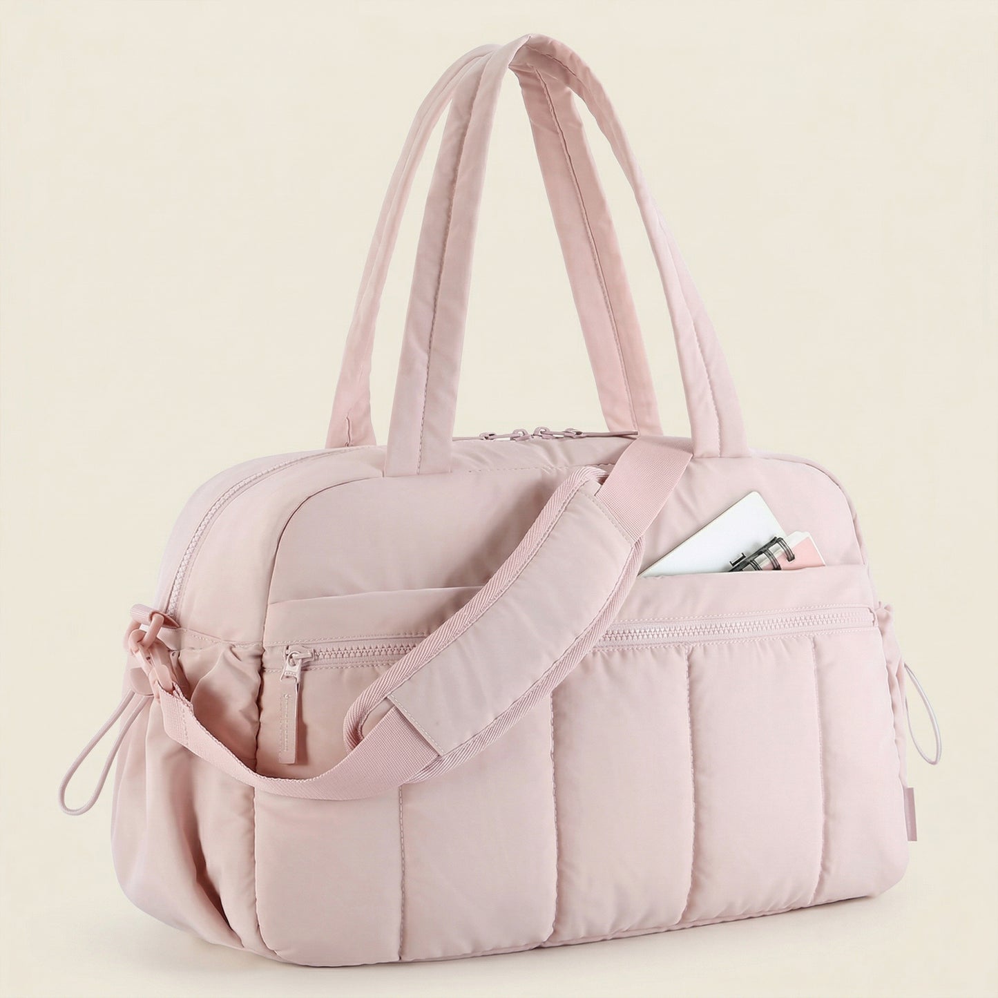 Waterproof Baby Diaper Travel Duffel Bag - Large Capacity Mom Bag - Multi-functional Maternity Tote & Airport Cabin Bag