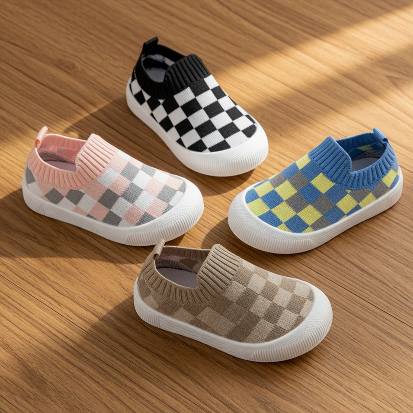 Infant Fashion Walking Sneakers - Versatile Anti-Slip Toddler Shoes for Boys & Girls