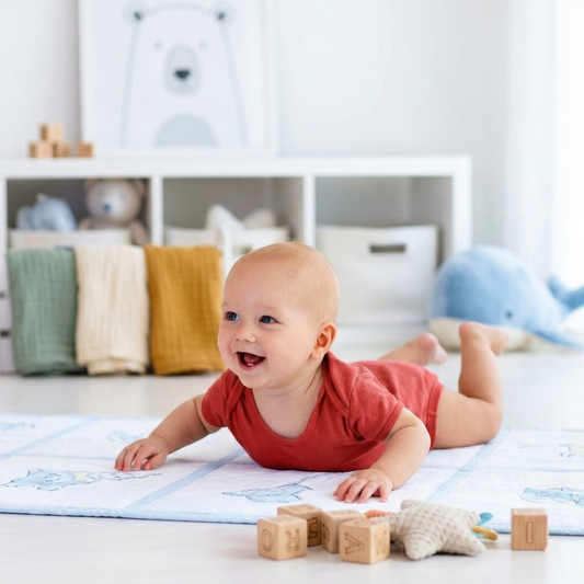 Sensory Development through Tummy Time