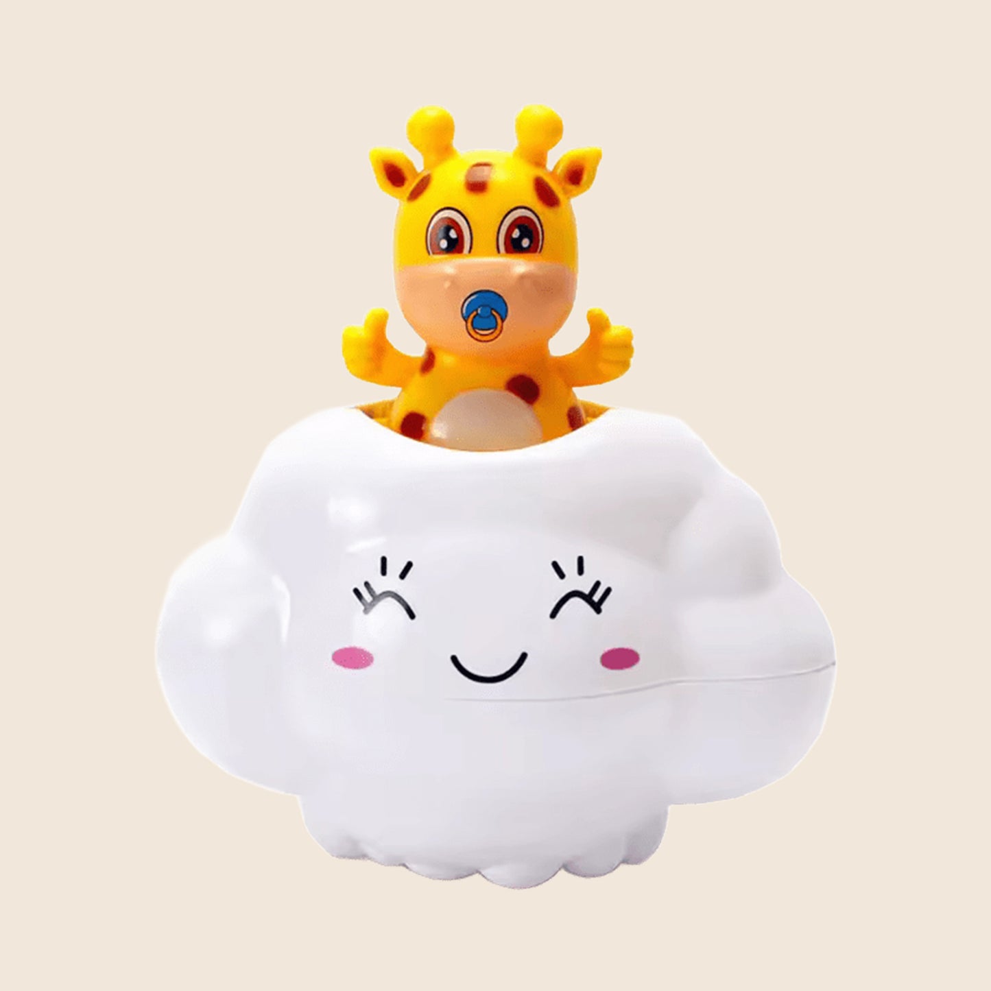 Cute Rain Cloud Baby Bath Toy - Swimming Water Spraying Shower - Interactive Floating Clouds for Kids Water Playing Fun