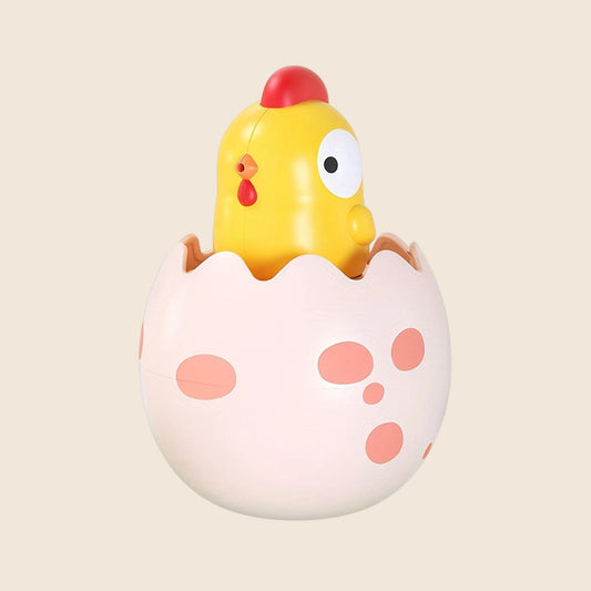 Egg Sprinkler Bath Toy - Water Spraying Duck & Penguin - Fun Floating Shower & Swimming Toy Gift for Boys & Girls