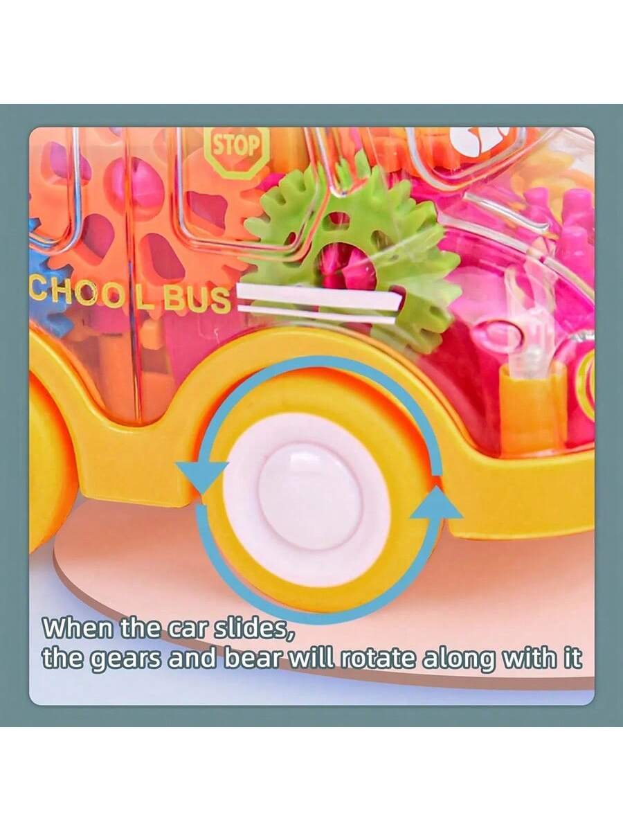 Baby Push and Go Car Toy Educational Shockproof Vehicle Toy for Toddlers Boys and Girls