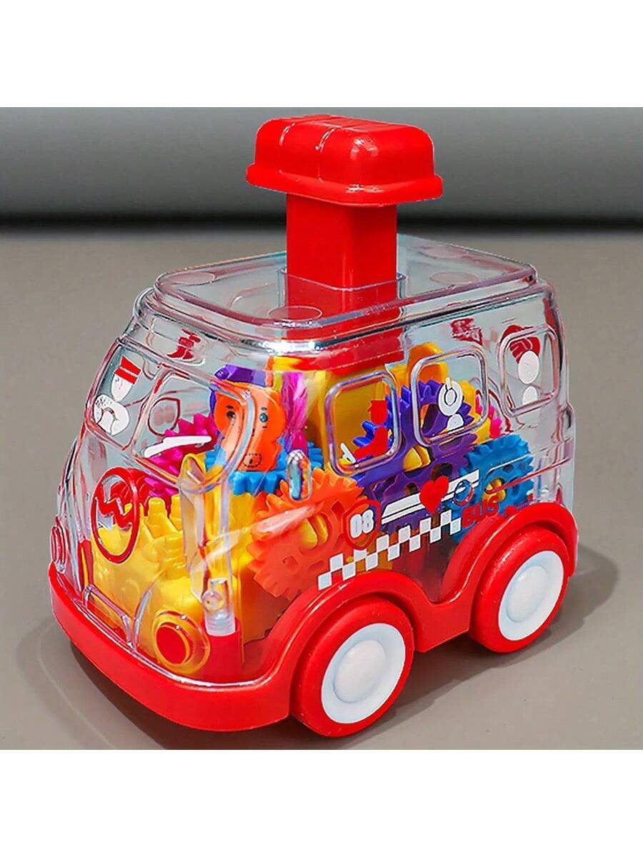 Baby Push and Go Car Toy Educational Shockproof Vehicle Toy for Toddlers Boys and Girls