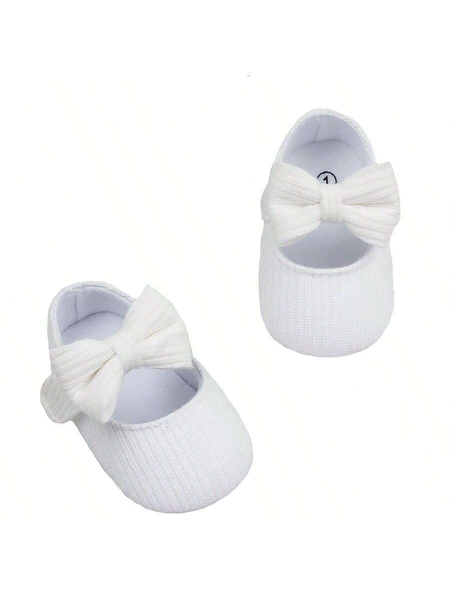 Cozy Woolen Cloth Princess Shoes for Girls - Cute Strap Design Soft Sole Autumn Shoes