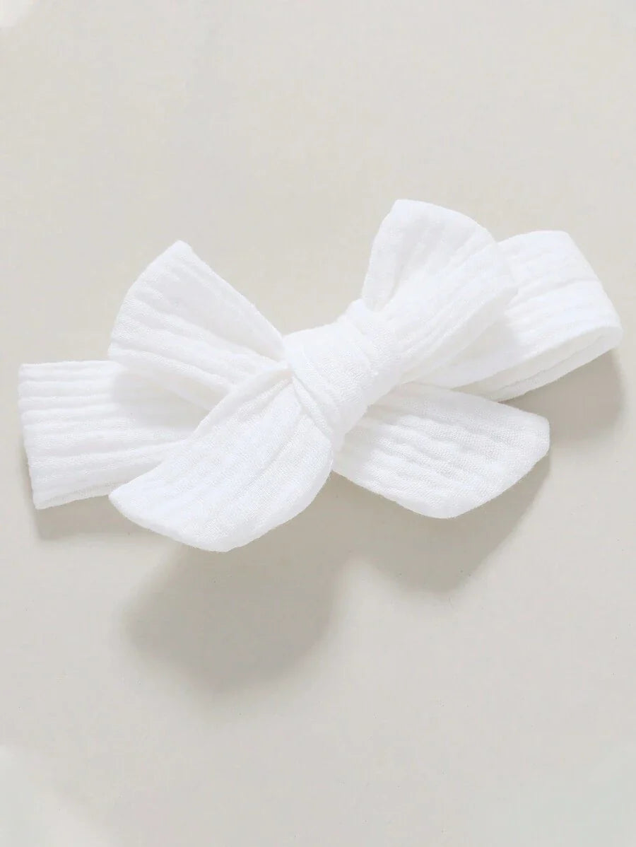 Baby Ruffle Trim Bodysuit Dress and Headband Set for Cute Daily Wear