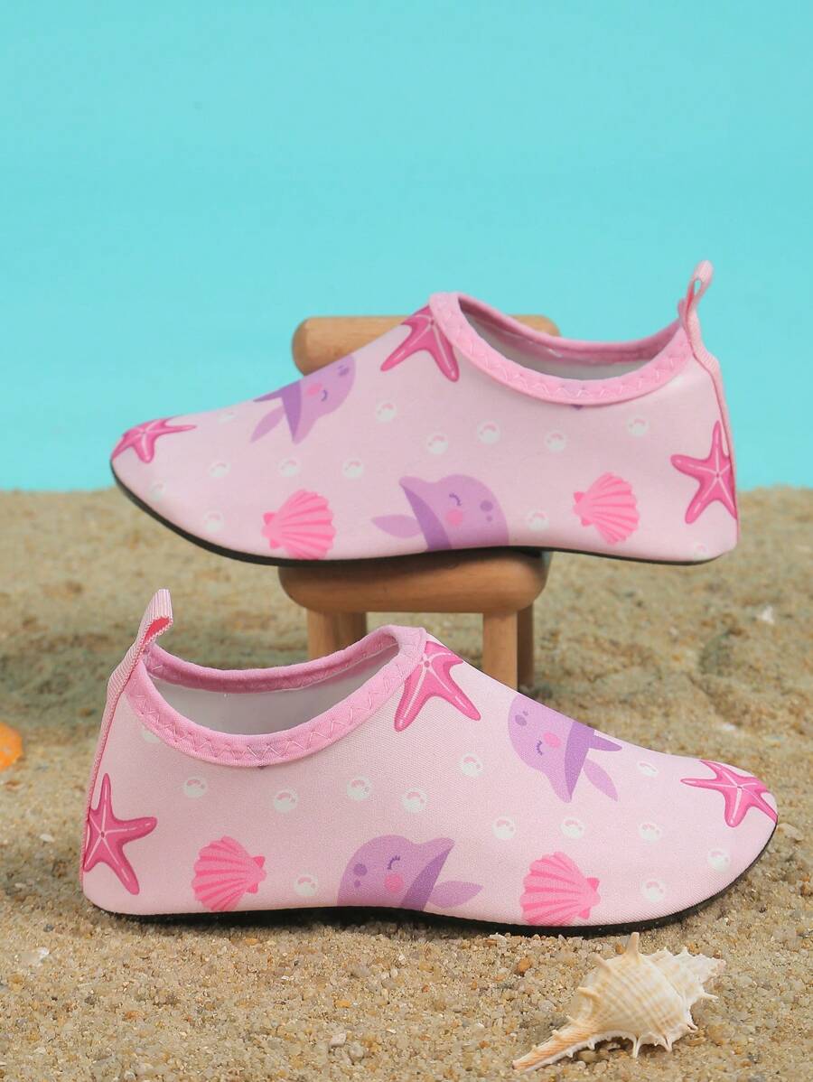 Kids Summer Water Shoes Cartoon Anti Slip Beach and Pool Shoes for Outdoor Water Play