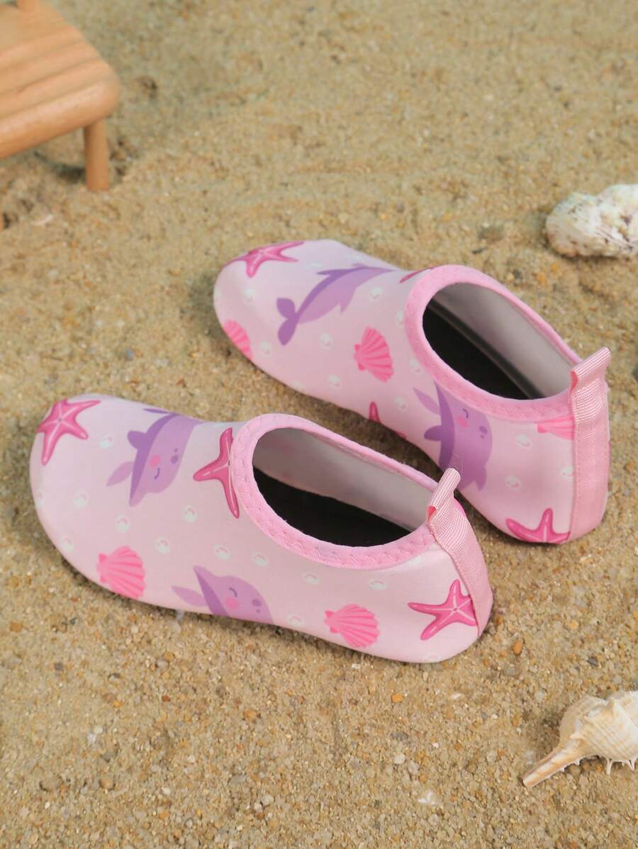 Kids Summer Water Shoes Cartoon Anti Slip Beach and Pool Shoes for Outdoor Water Play