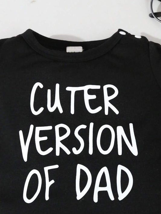 Camouflage Print Short Sleeve Sports Outfit for Baby Boys