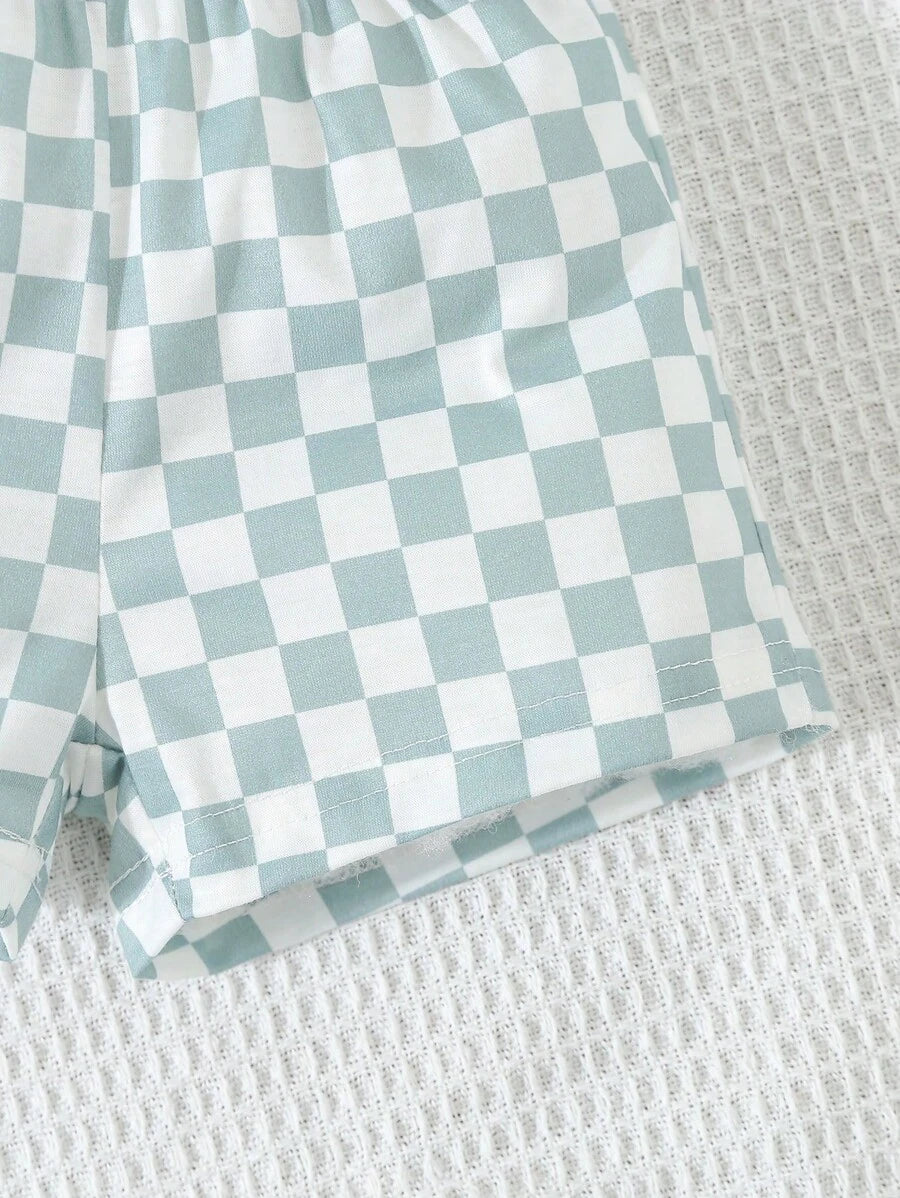 Cute Baby Boys Summer Clothing Set For Outings And Casual Daily Wear