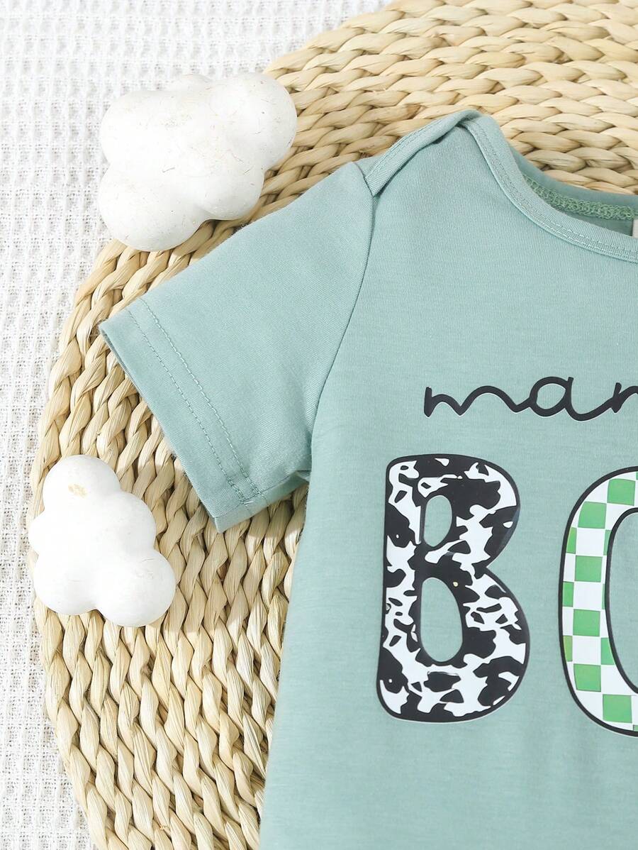 Cute Baby Boys Summer Clothing Set For Outings And Casual Daily Wear
