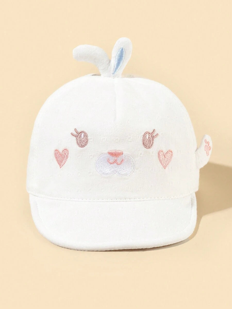 Baby Baseball Cap with Cute Ear Decor for Outdoor Daily Wear