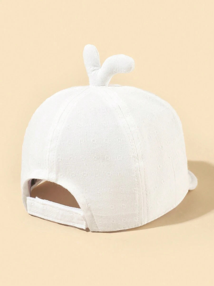 Baby Baseball Cap with Cute Ear Decor for Outdoor Daily Wear