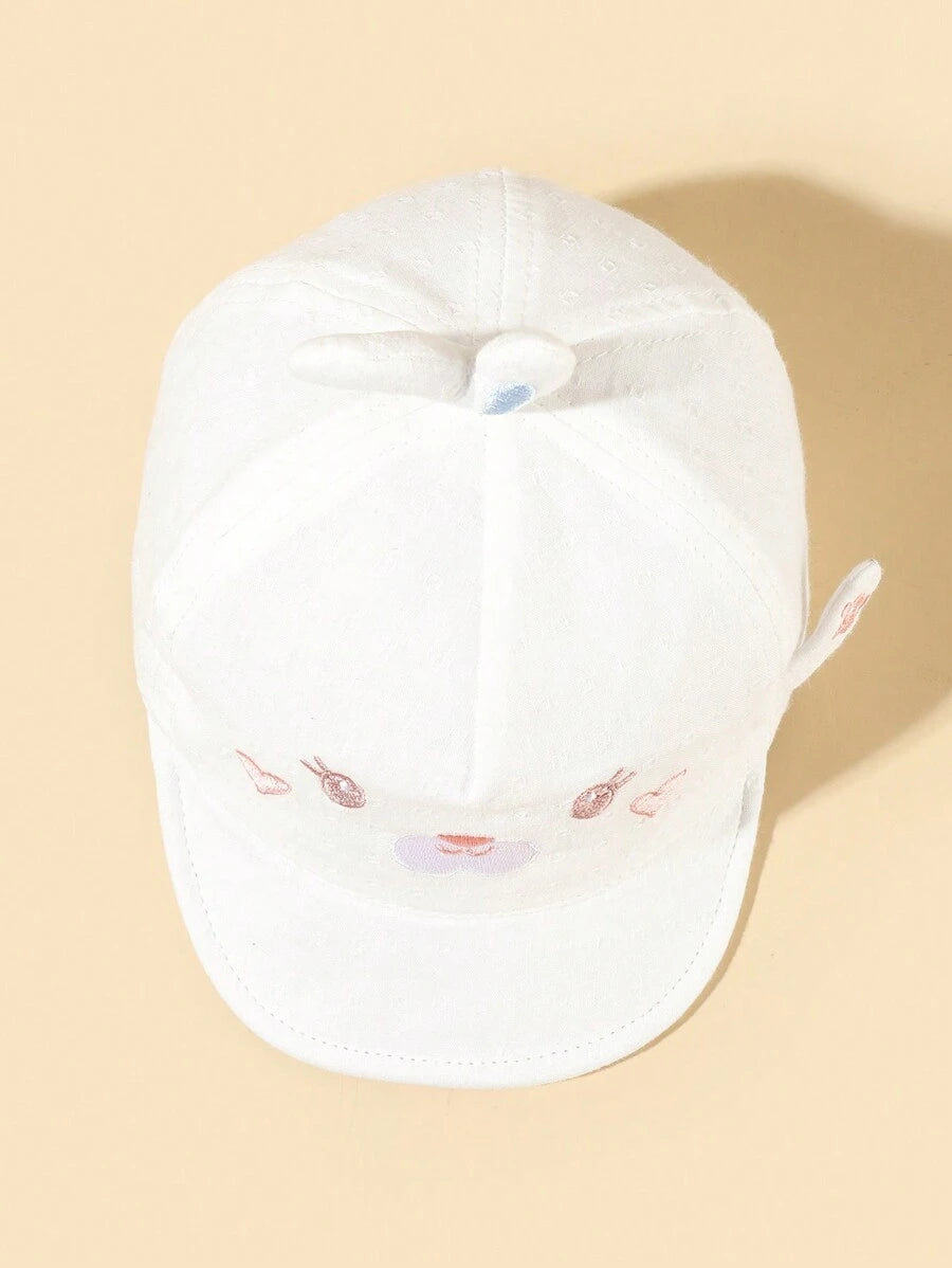 Baby Baseball Cap with Cute Ear Decor for Outdoor Daily Wear