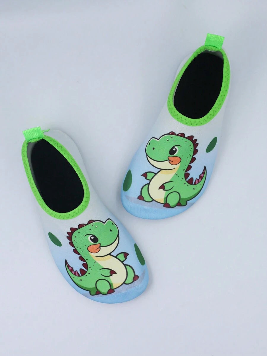 Kids Summer Water Shoes Cartoon Anti Slip Beach and Pool Shoes for Outdoor Water Play