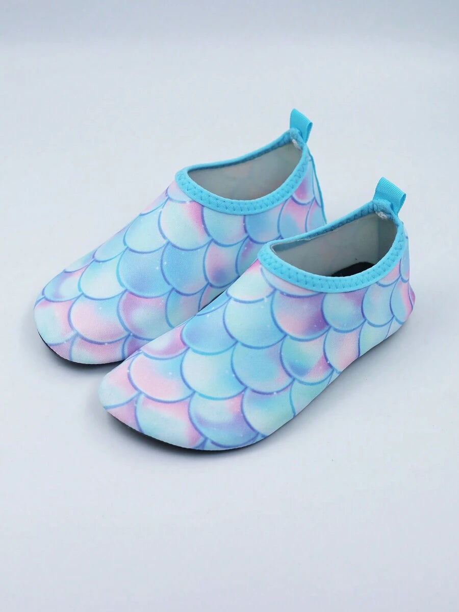 Kids Summer Water Shoes Cartoon Anti Slip Beach and Pool Shoes for Outdoor Water Play
