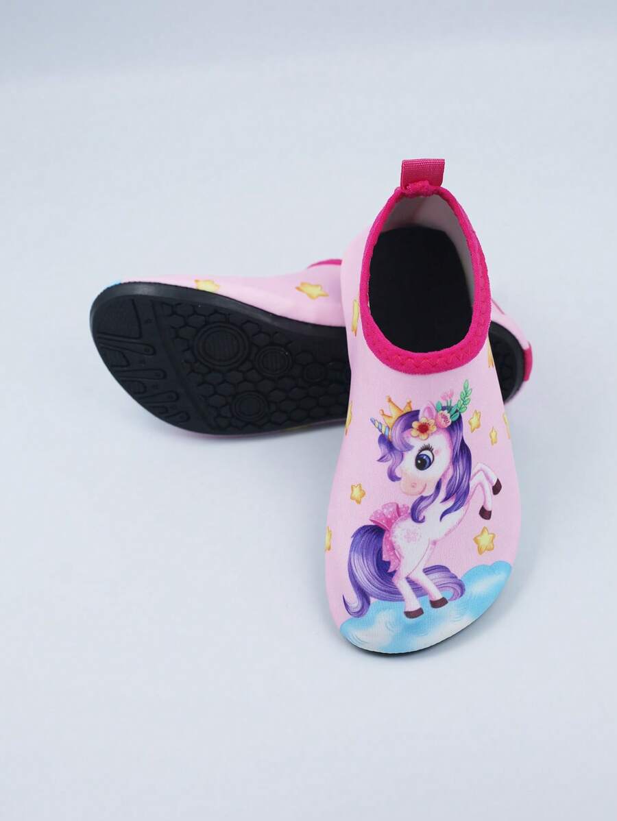 Kids Summer Water Shoes Cartoon Anti Slip Beach and Pool Shoes for Outdoor Water Play