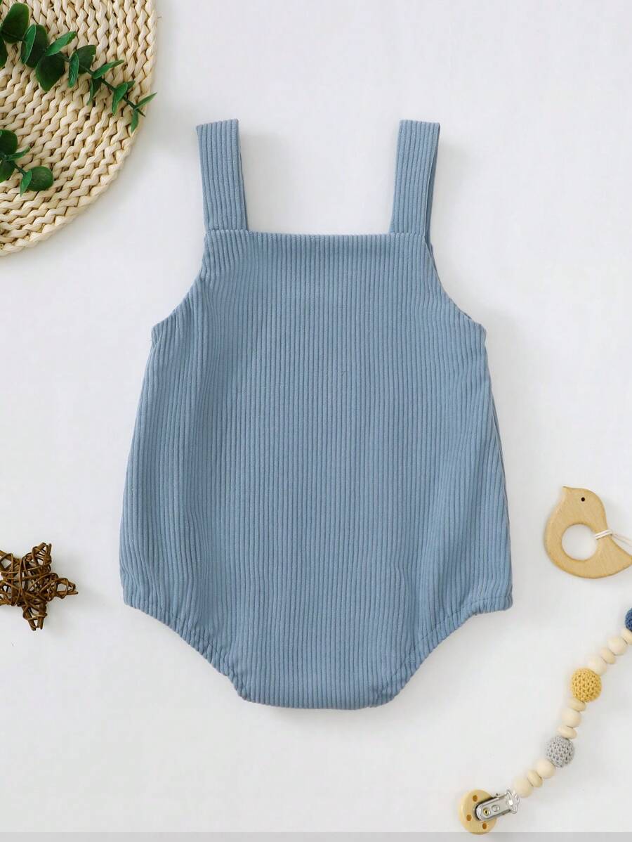 Baby Sleeveless Casual Bodysuit for Comfortable Daily Wear and Playtime