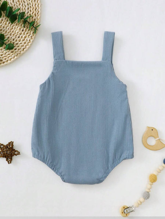 Baby Sleeveless Casual Bodysuit for Comfortable Daily Wear and Playtime