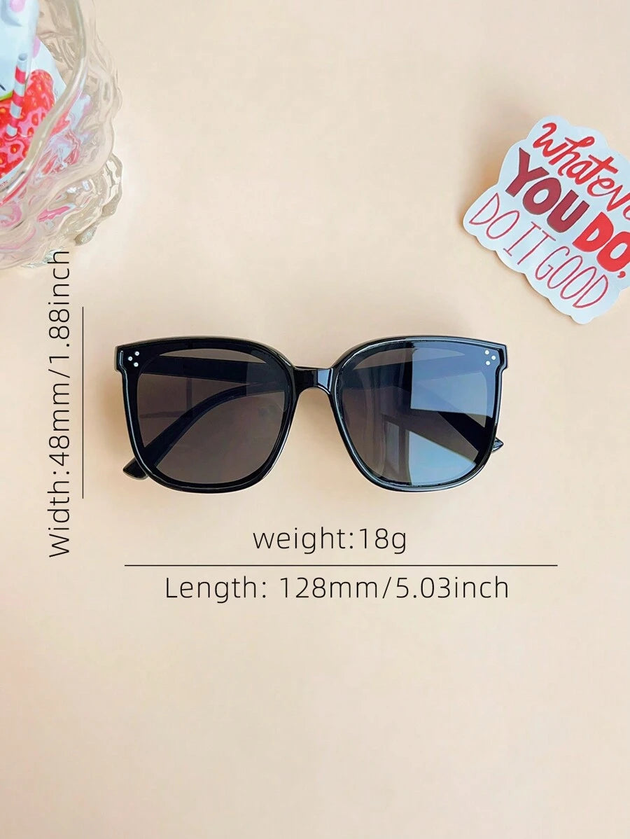 Multi Piece Set Children Square Frame Fashion Glasses Adorable Baby Wardrobe Stylist Accessories