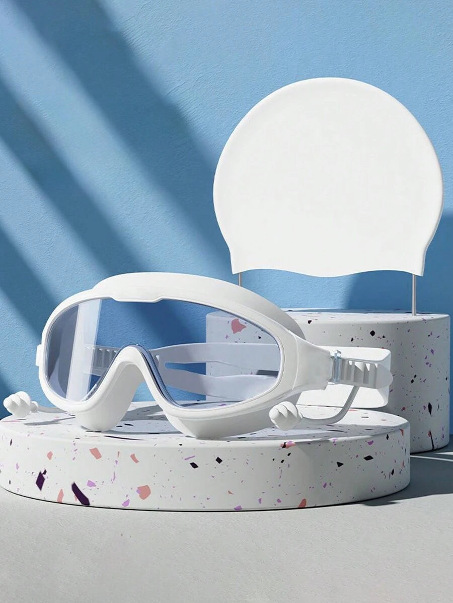 Anti-Fog Waterproof Swimming Goggles, HD Swim Glasses for Pool and Beach