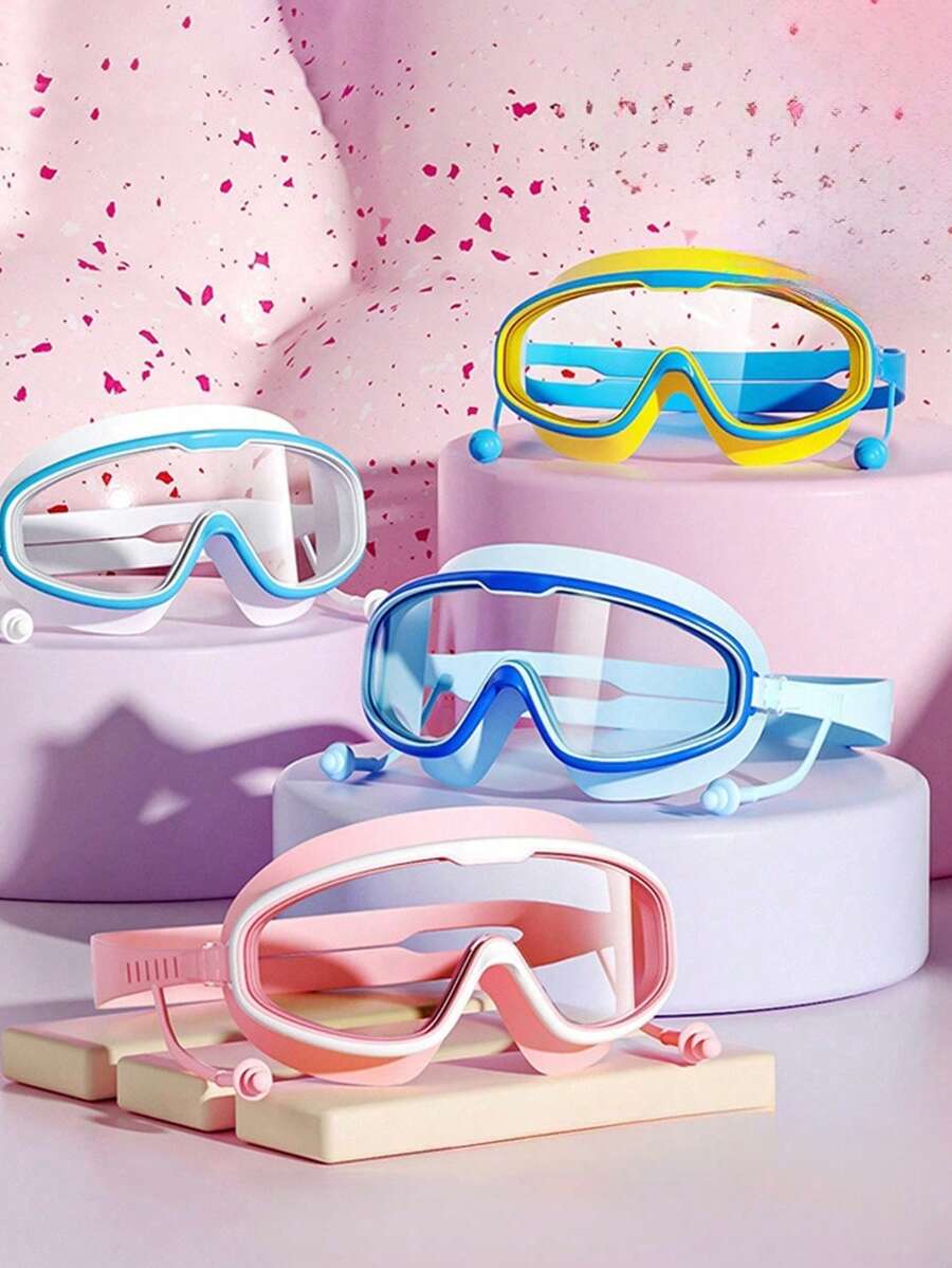 Anti-Fog Waterproof Swimming Goggles, HD Swim Glasses for Pool and Beach
