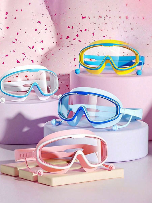 Anti-Fog Waterproof Swimming Goggles, HD Swim Glasses for Pool and Beach