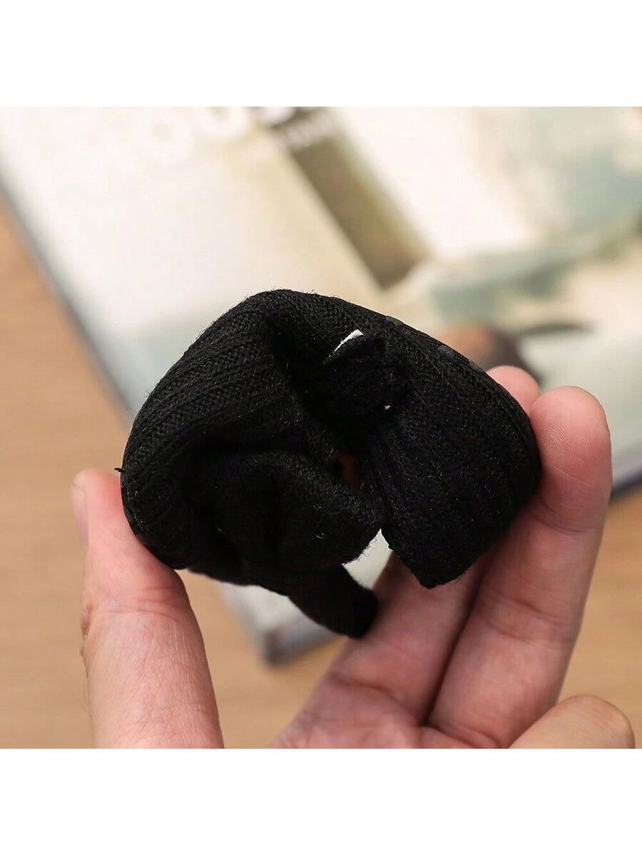 Cozy Woolen Cloth Princess Shoes for Girls - Cute Strap Design Soft Sole Autumn Shoes