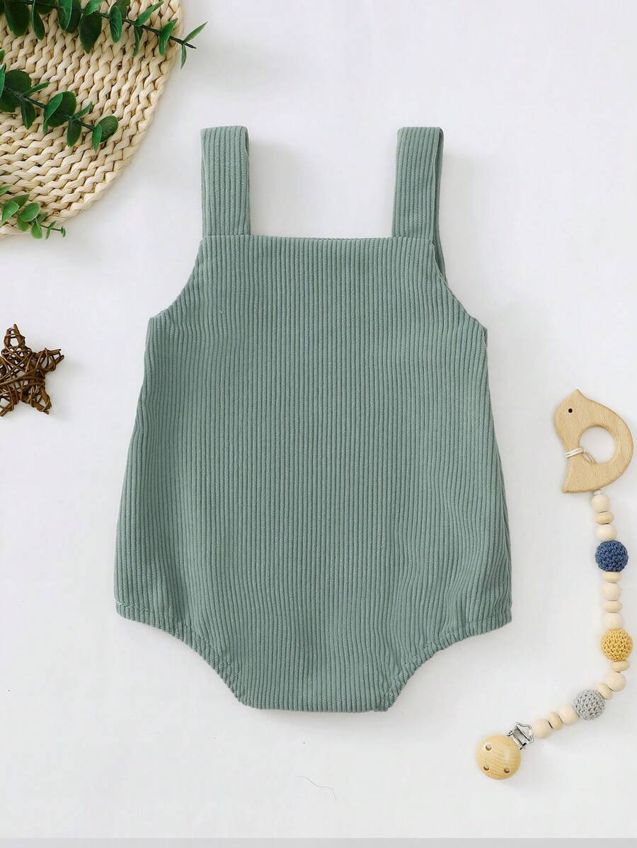 Baby Sleeveless Casual Bodysuit for Comfortable Daily Wear and Playtime