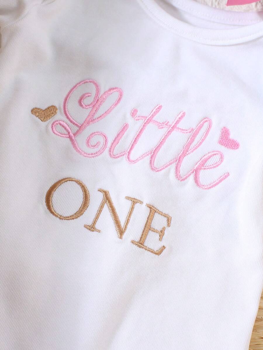 Baby Girl Romper with Tutu Skirt and Bow Headband for Photoshoots and Coming Home