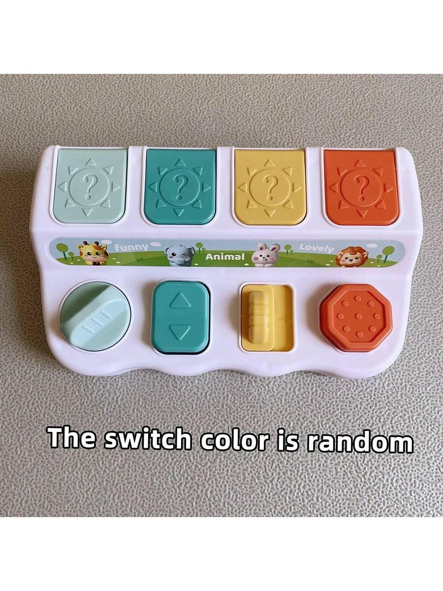 Montessori Pop Up Animal Toy Early Learning Activity Box Educational Toy for Toddlers