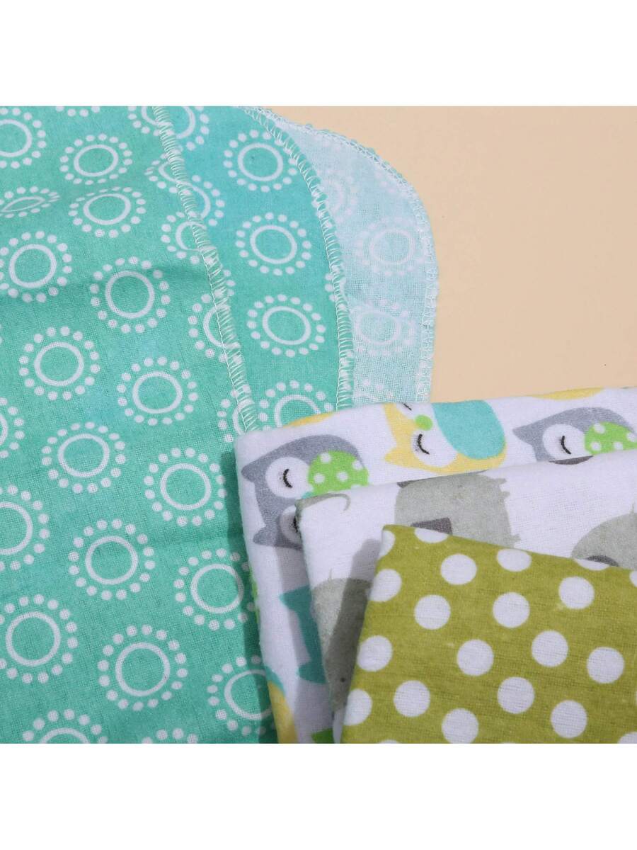 4pcs Baby Swaddle Blanket Set Soft Newborn Receiving Blankets Infant Wraps