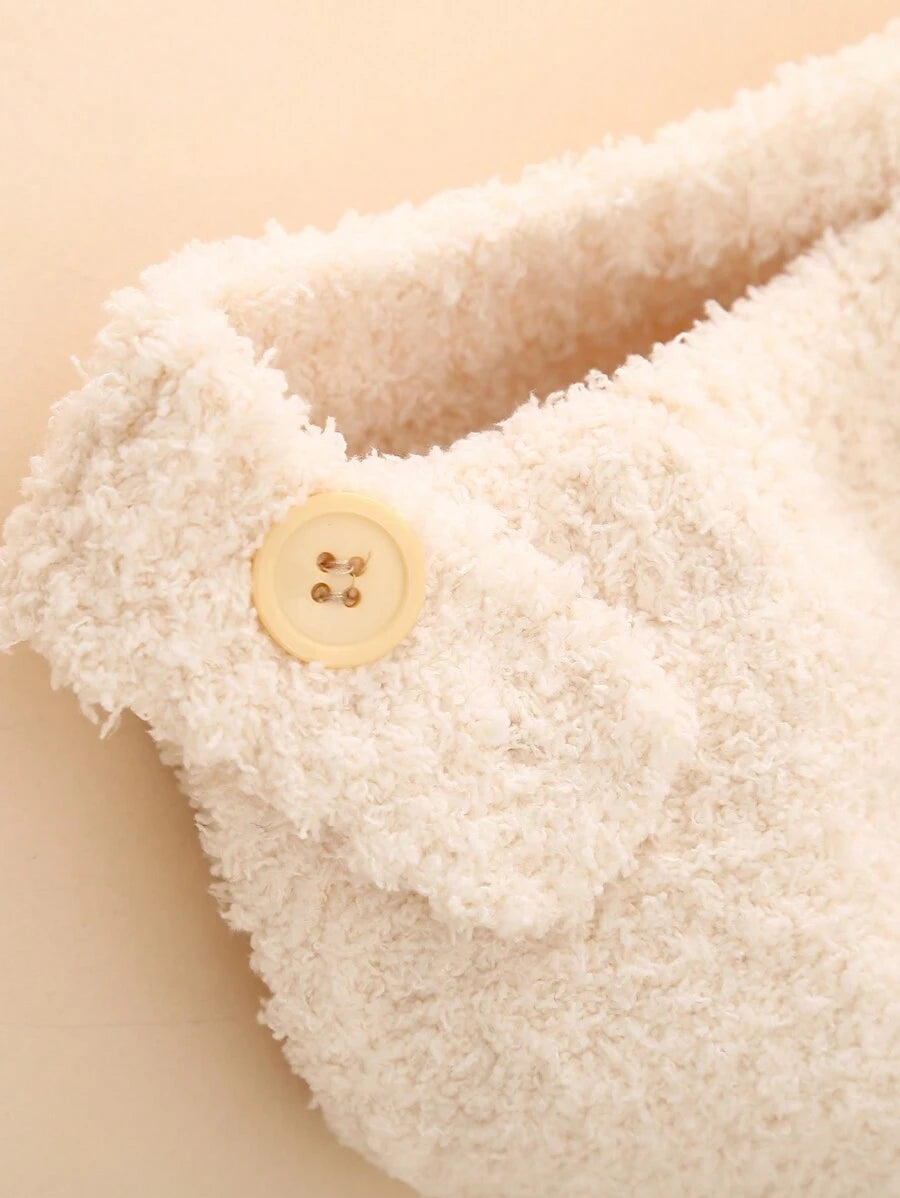 Plush Winter Beanie Hat for Cute Warm Daily Wear