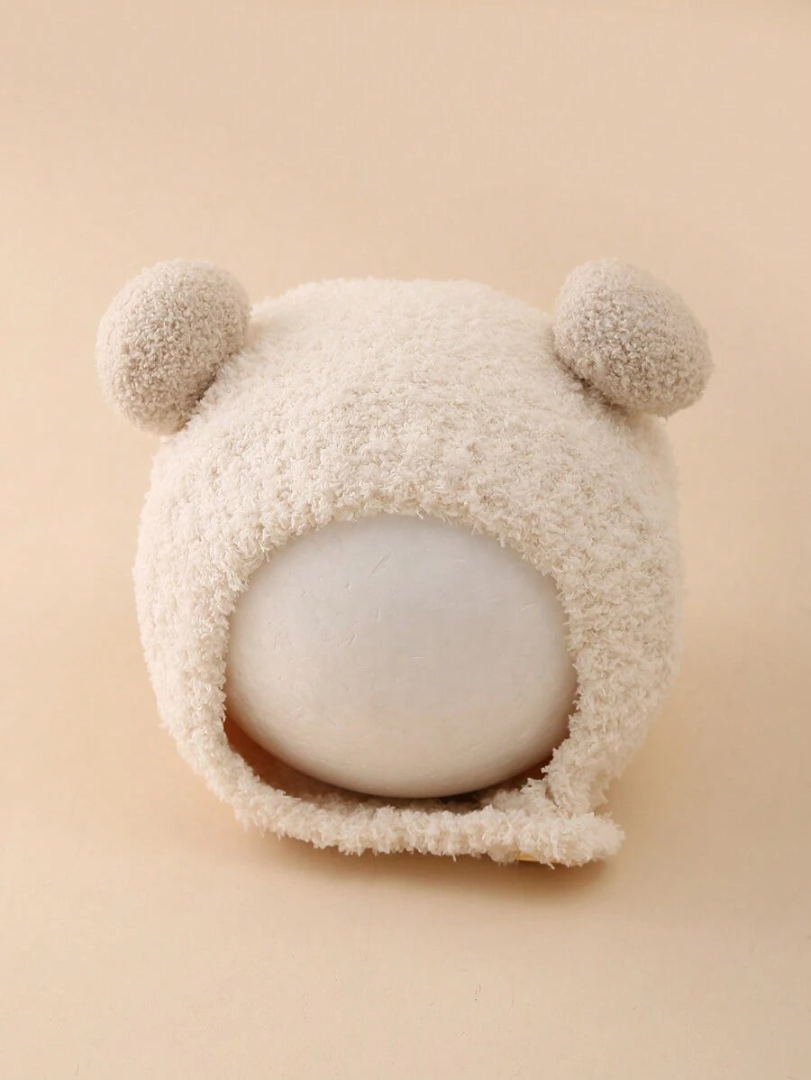 Plush Winter Beanie Hat for Cute Warm Daily Wear