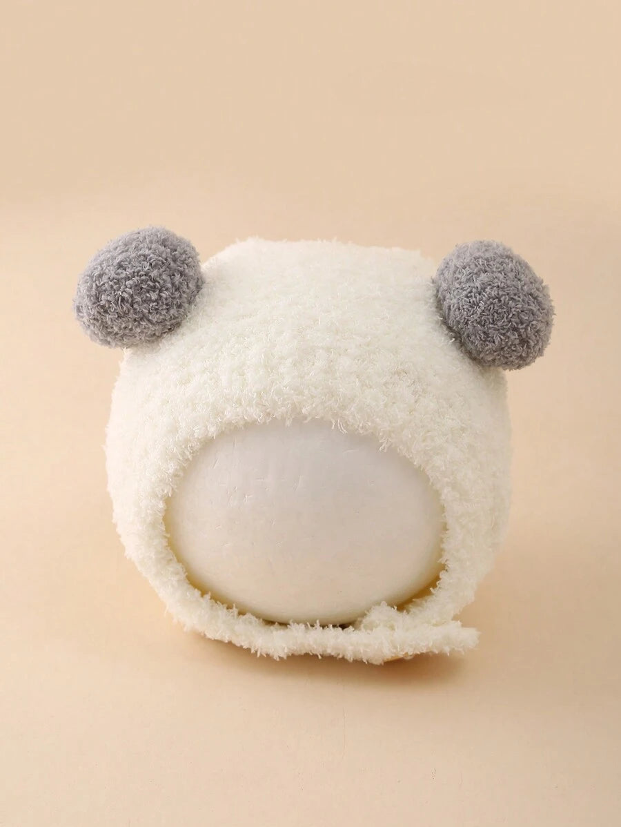 Plush Winter Beanie Hat for Cute Warm Daily Wear