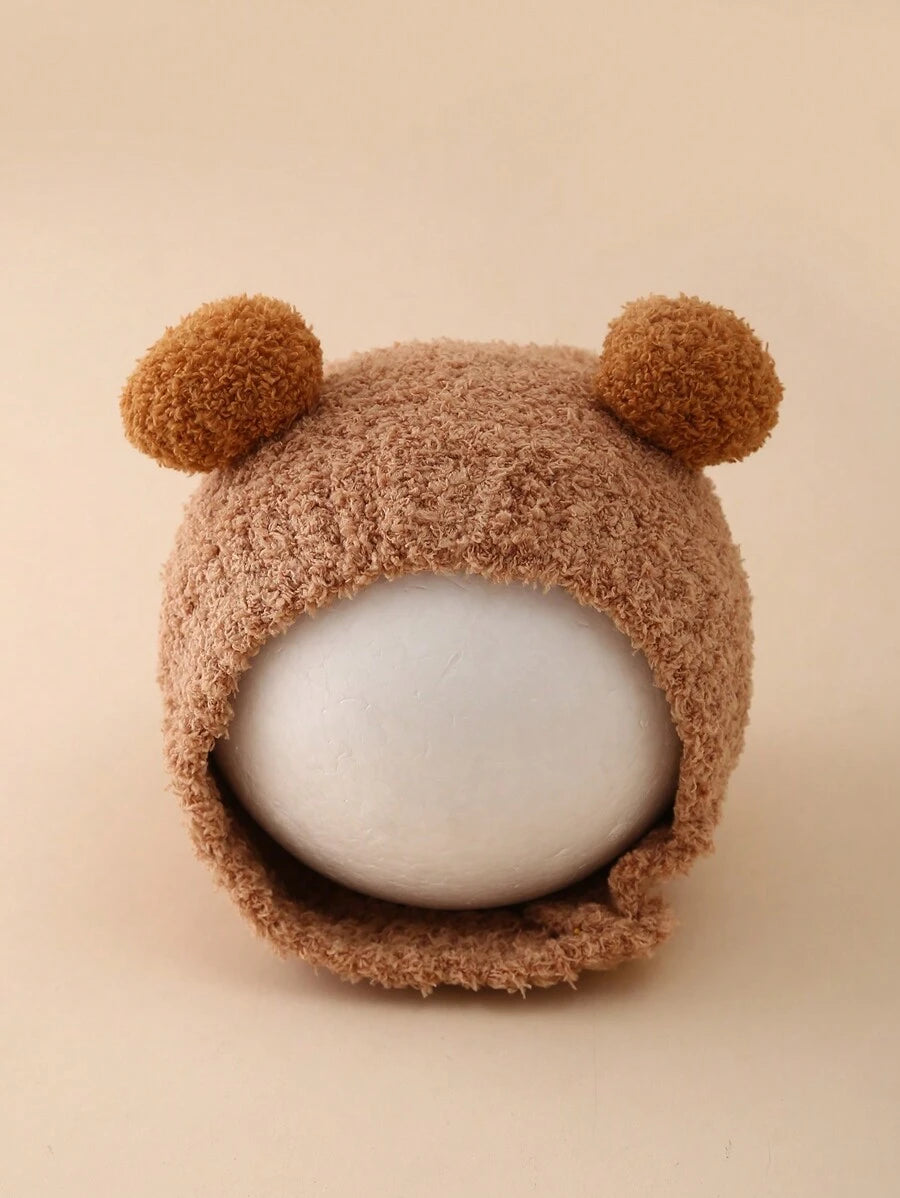 Plush Winter Beanie Hat for Cute Warm Daily Wear
