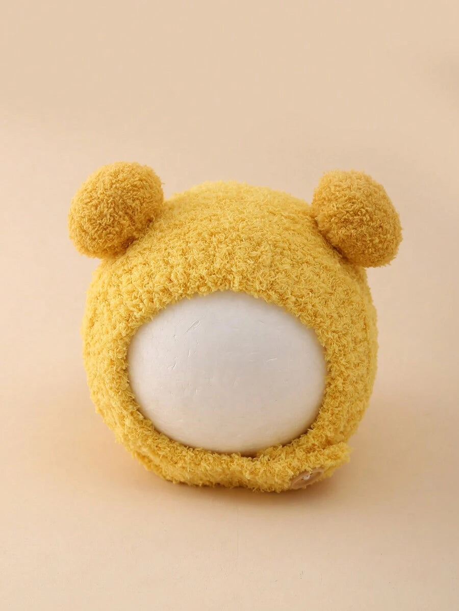 Plush Winter Beanie Hat for Cute Warm Daily Wear