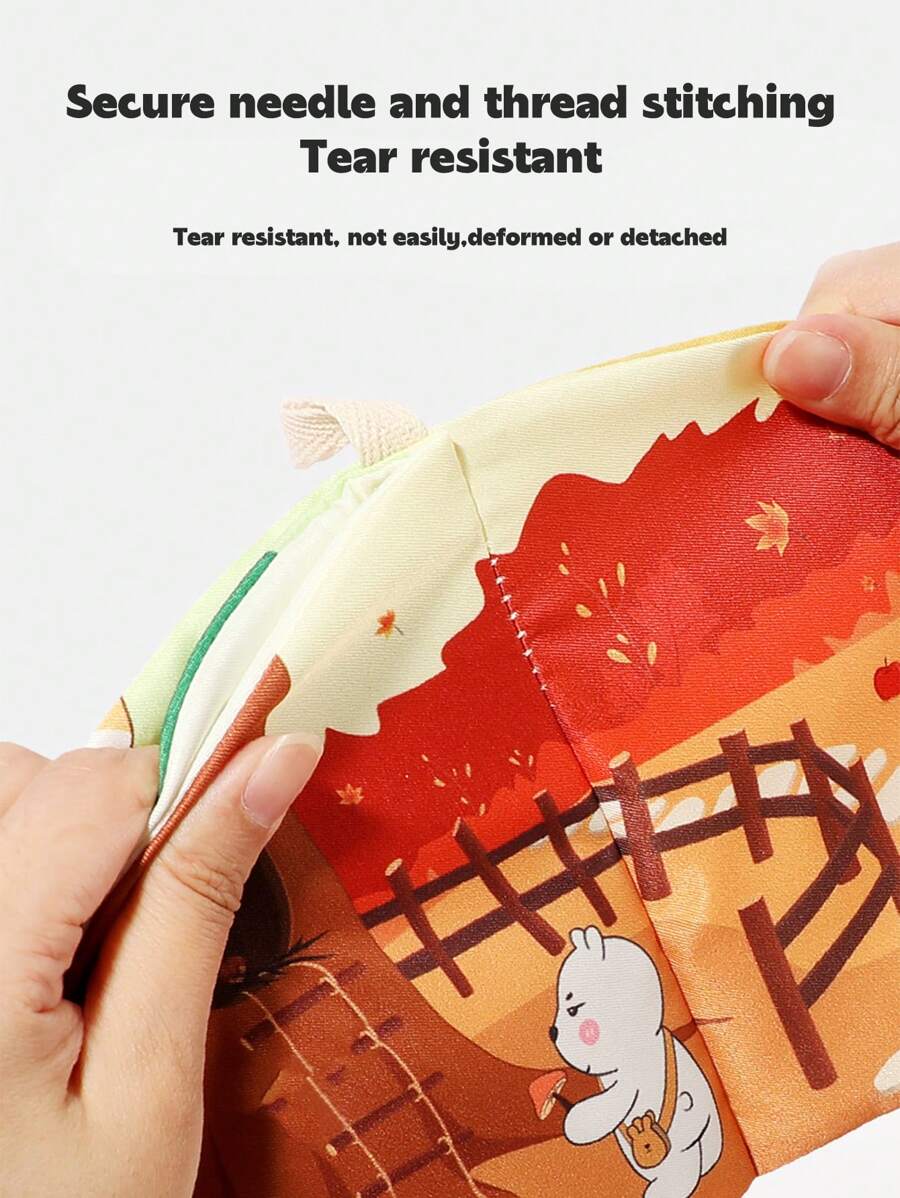 Interactive Cloth Busy Book for Toddlers Reusable Sticker Matching Activity Early Learning Sensory Toy