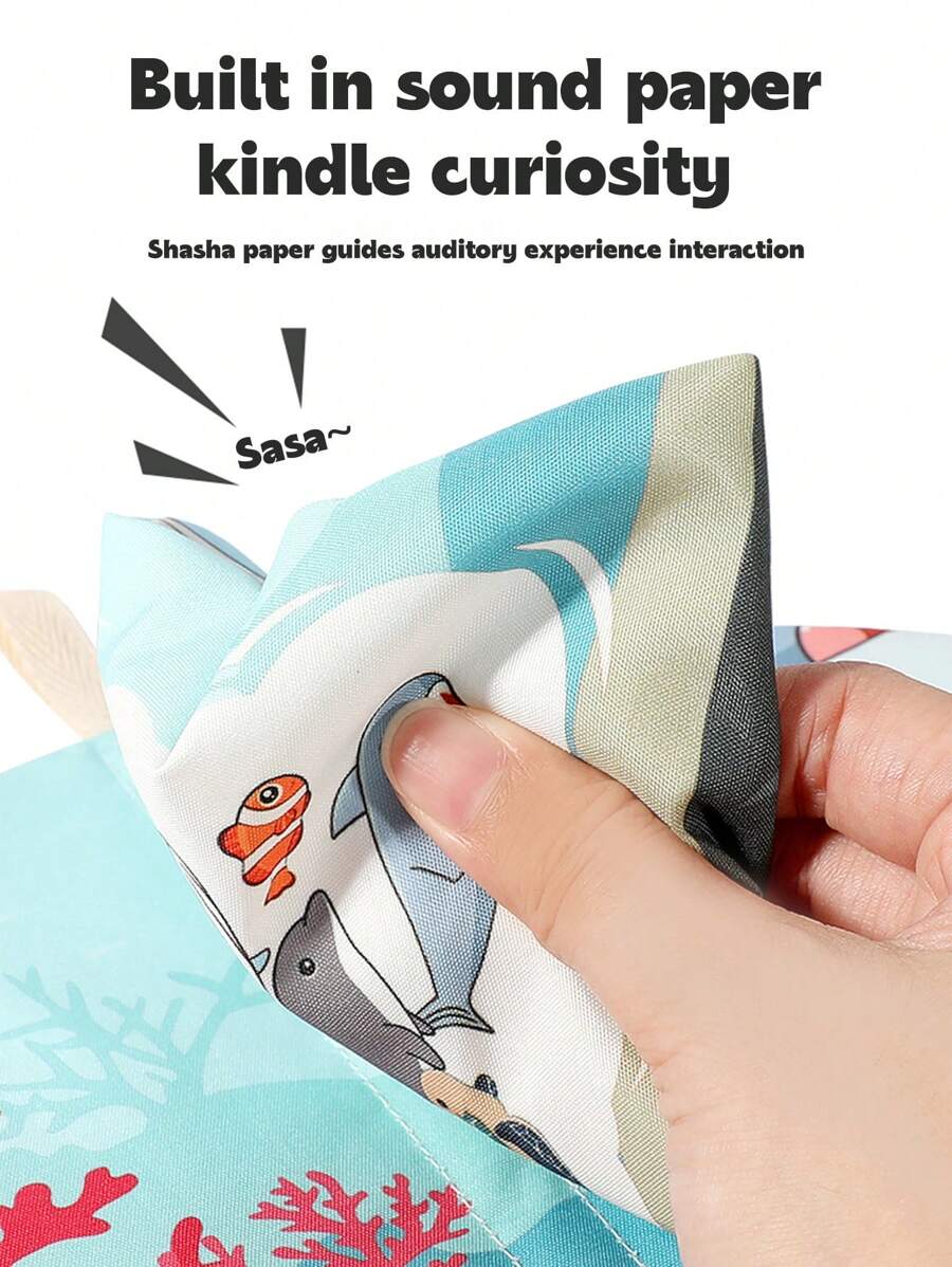 Interactive Cloth Busy Book for Toddlers Reusable Sticker Matching Activity Early Learning Sensory Toy