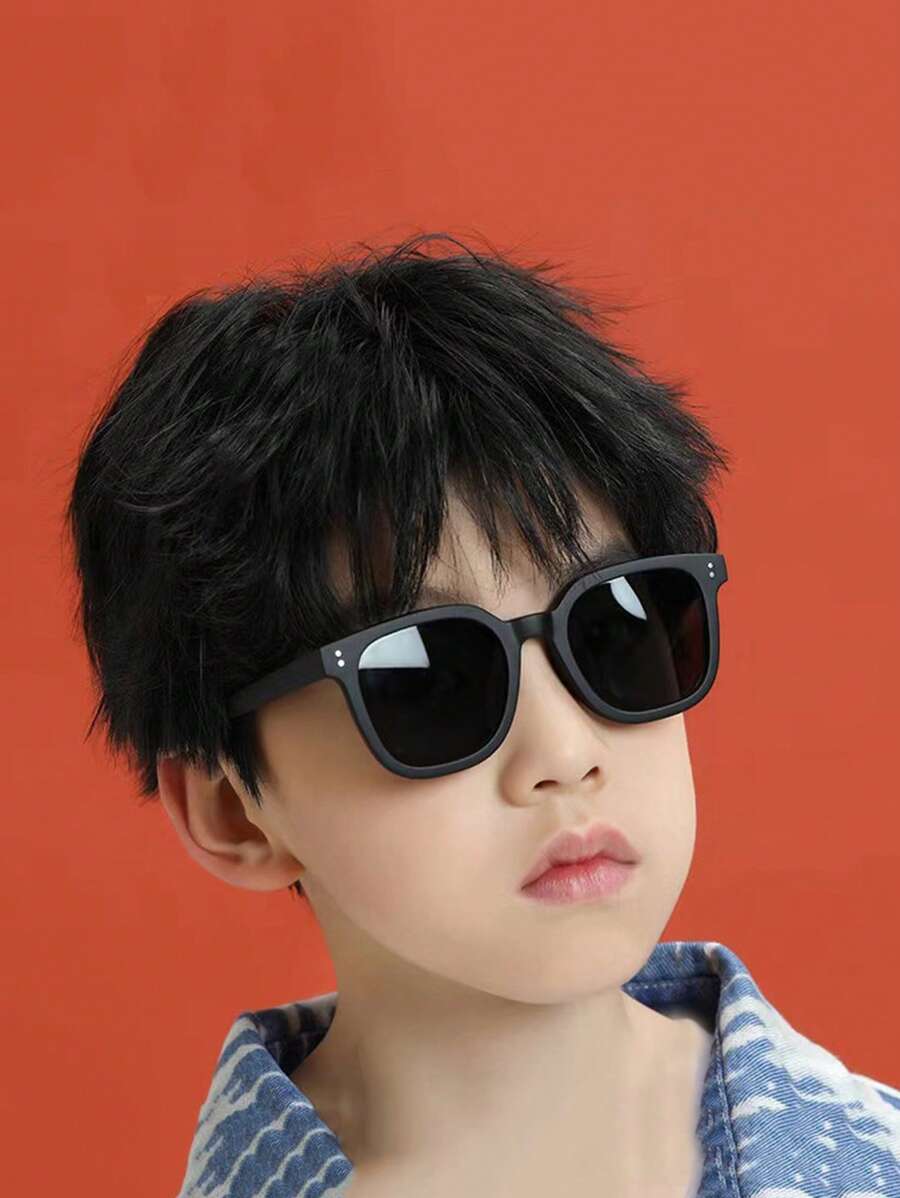 1-4 Pcs Kids Cute Fashion Glasses - Personalized Children's Eyewear Pack, Creative Back to School Gift for Boys & Girls