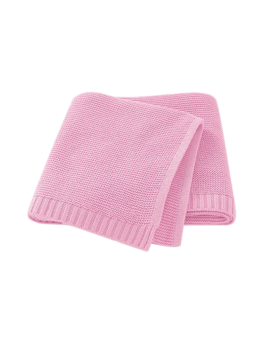 Personalized Kids Knitted Blanket – Custom Name Stroller & Nap Blanket