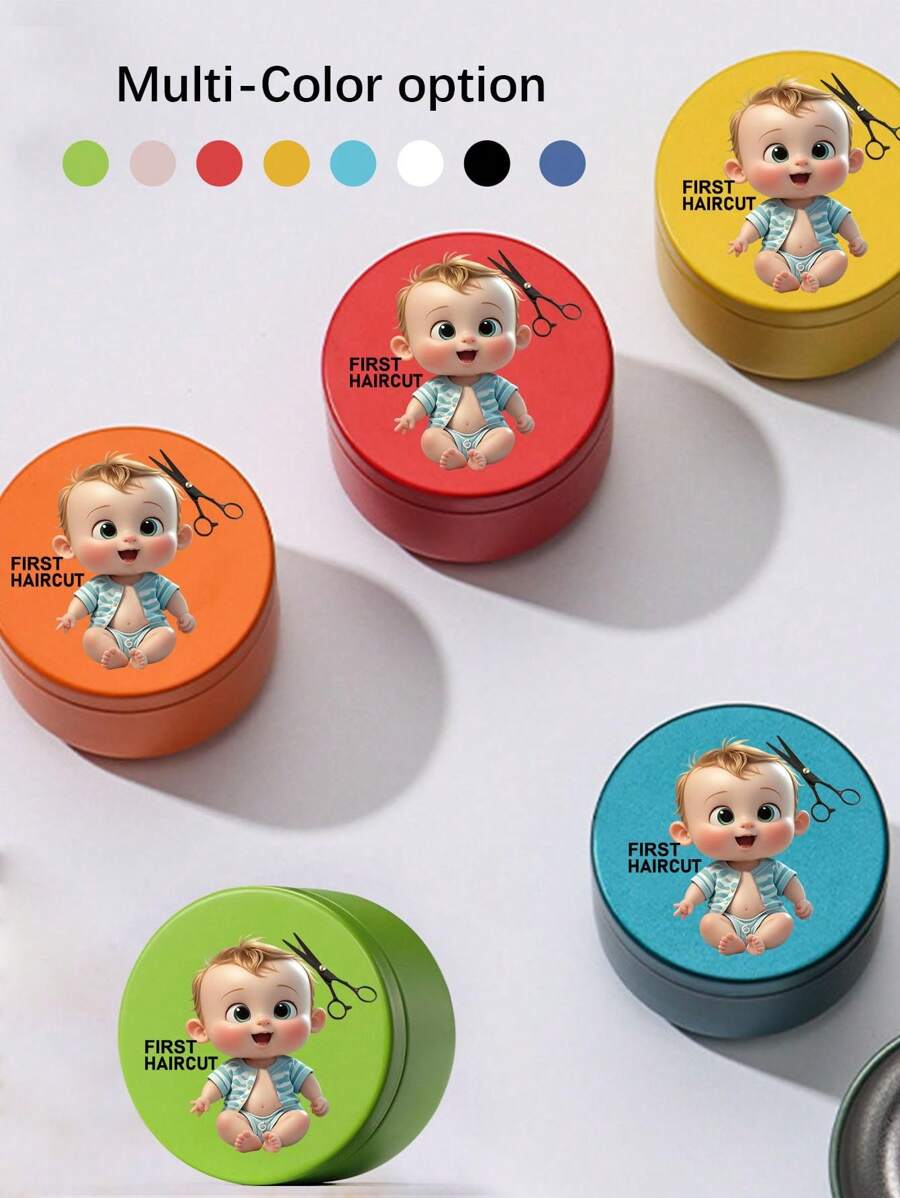 Baby First Hair Keepsake Box Newborn Hair Souvenir Memory Box Gift for New Parents