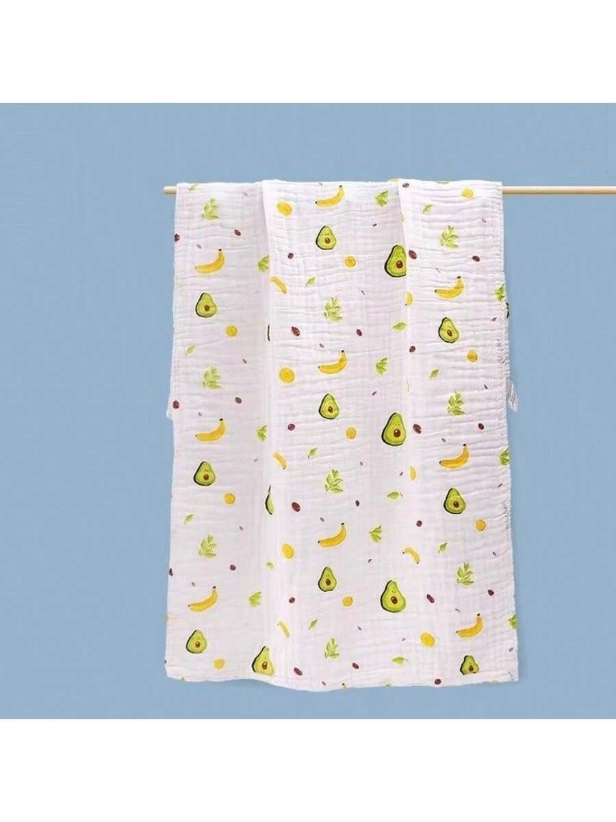 Newborn Muslin Swaddle Blanket Lightweight Gauze Baby Receiving Blanket for Infants