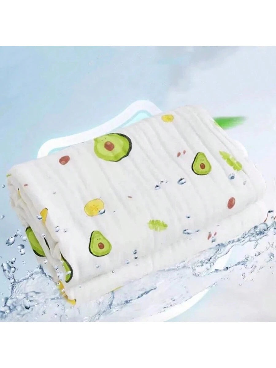 Newborn Muslin Swaddle Blanket Lightweight Gauze Baby Receiving Blanket for Infants