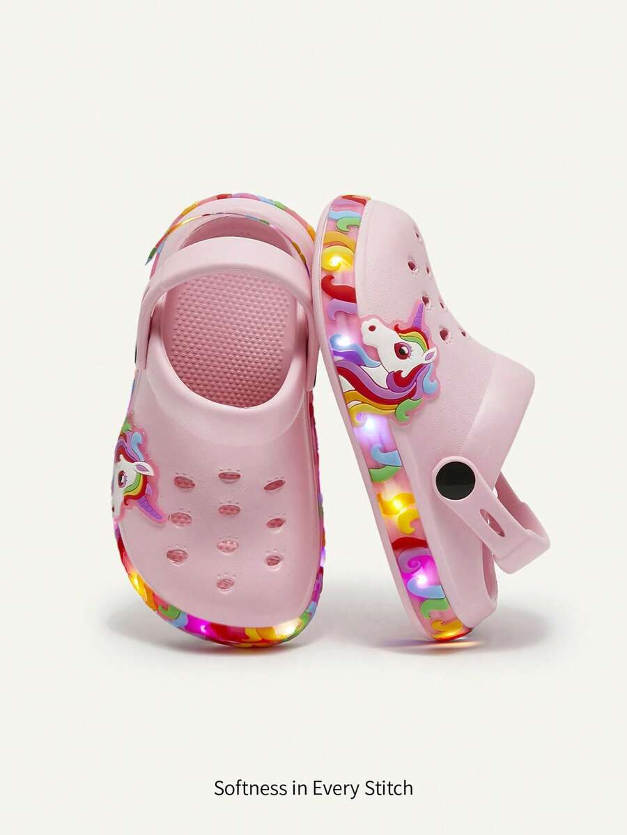 Unisex Green Dinosaur Sandals – Lightweight & Breathable, Cozy Pixies Summer Fashion Cartoon Shoes for Kids