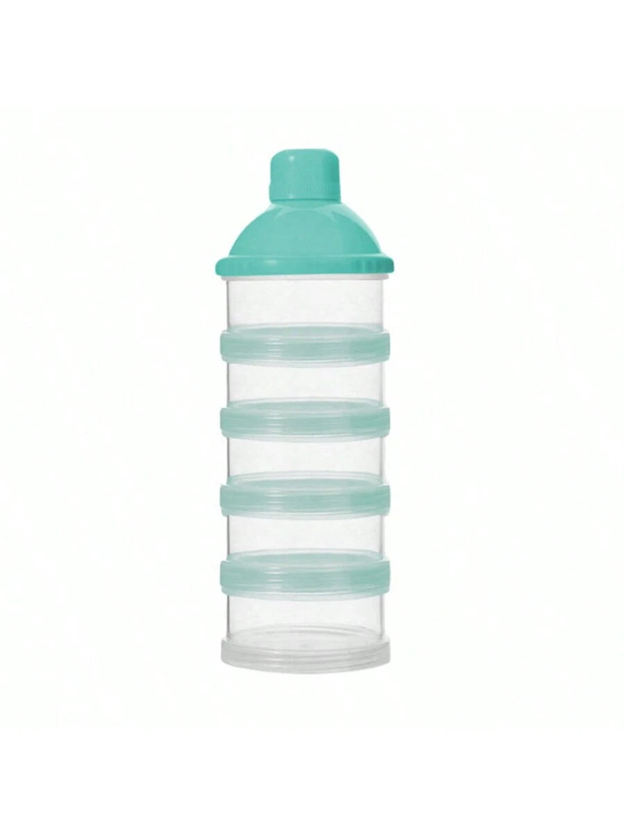 Portable Baby Formula Dispenser Milk Powder Storage Container 4 Layer 5 Layer Food Storage Box
