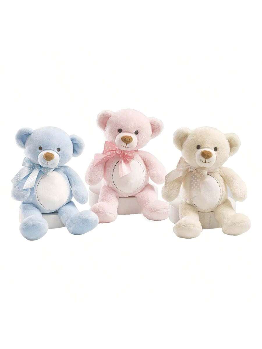 Blue Soft Teddy Bear Baby Gift Plush Toy