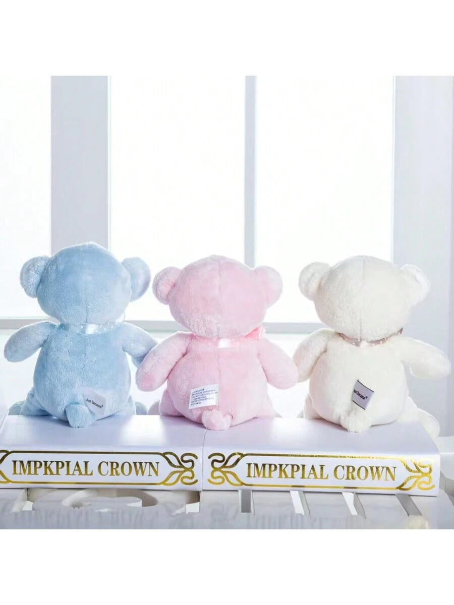 Blue Soft Teddy Bear Baby Gift Plush Toy