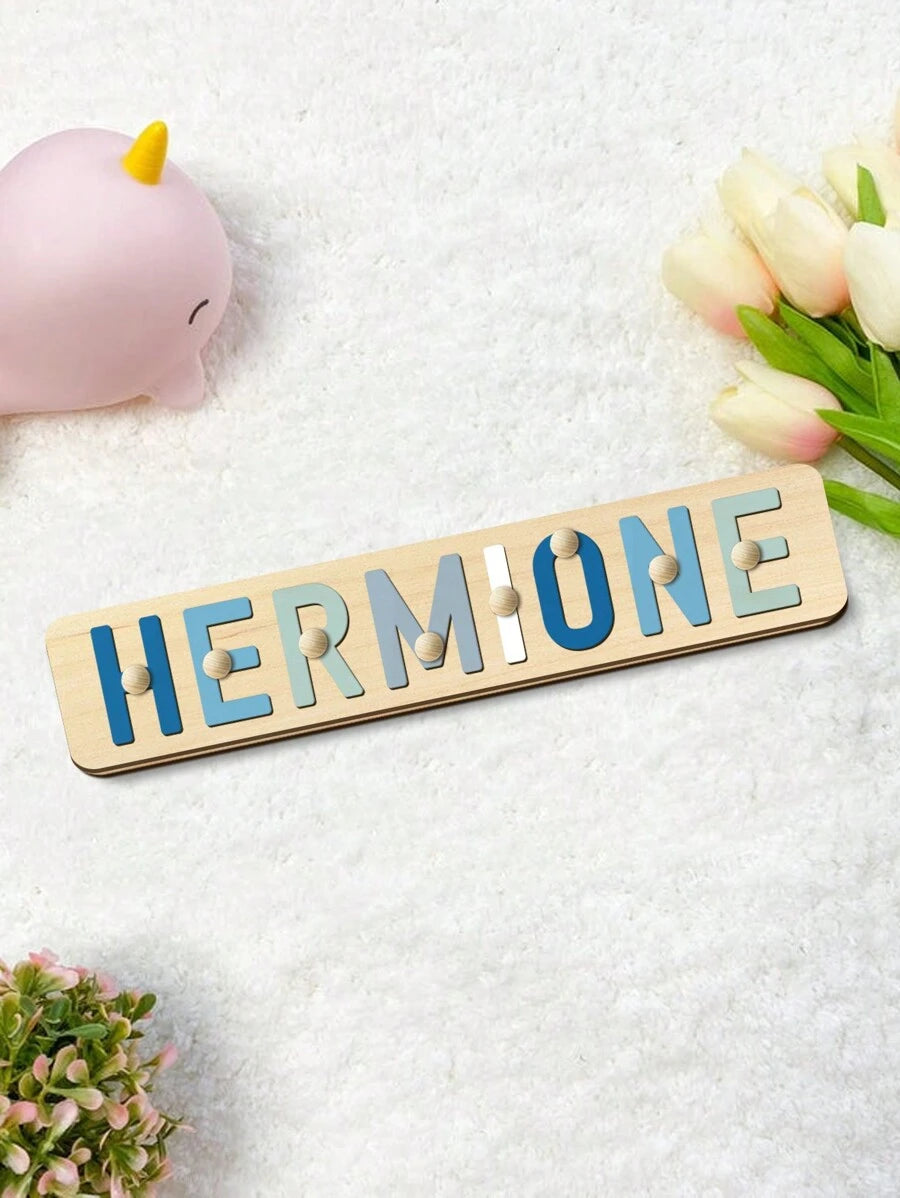 Personalized Wooden Name Sign Custom Letter Wall Decor Handmade Room and Home Decoration Gift