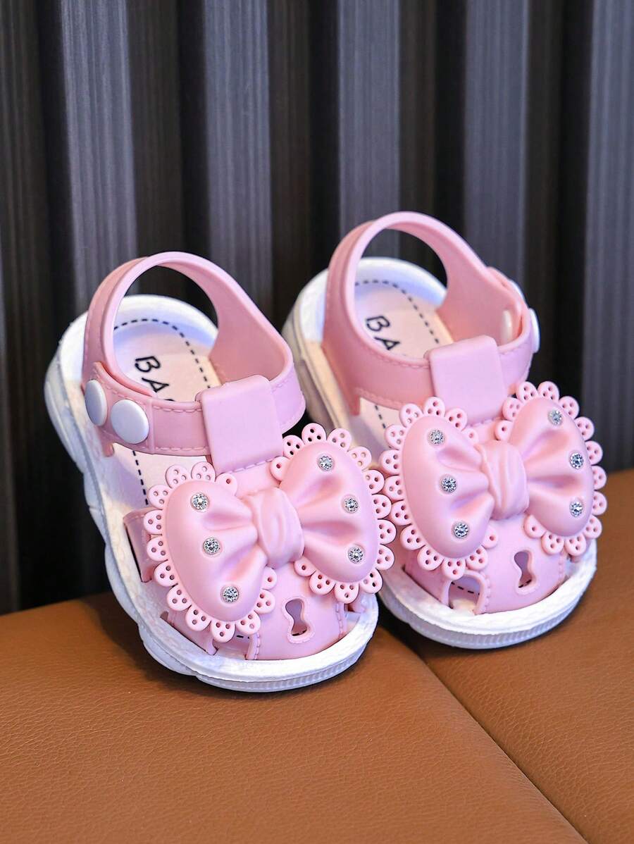 Cute White Sandals - Soft Infant Toddler Summer Beach Shoes for Baby Girls