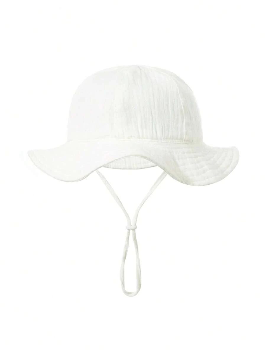 1pc Soft Infant Bucket Hat for Casual Daily Outdoor Wear